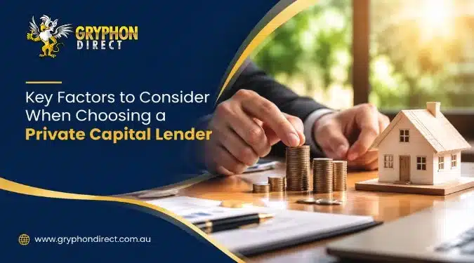 Choosing the right private capital lender for property finance with private mortgage lenders in Sydney solutions.